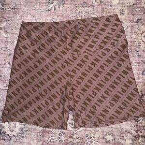 PINK Victoria's Secret Logo Print‎ Bike Shorts Women's Size XL